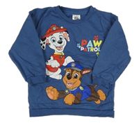 Modrá mikina s Paw Patrol Nickelodeon
