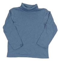 Modré triko s rolákem Primark