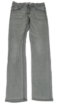 Tmavošedé slim rifle C&A