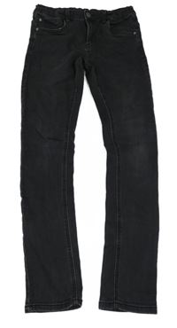 Tmavošedé teplákové rifle C&A