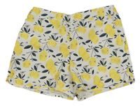 Bílé kraťasy s citróny 