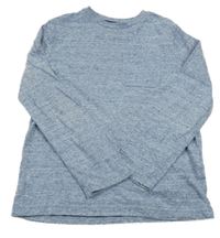 Modré melírované triko F&F