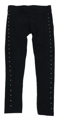 Černé legíny se cvočky Next 