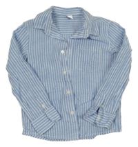 Modro-bílá pruhovaná košile Dopodopo