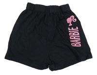 Černé plátěné kraťasy Barbie Nutmeg