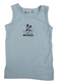Světlemodré tílko s Mickeym Disney 
