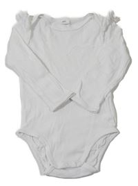 Bílé body s volánky H&M