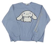 Světlemodrá oversize mikina se zajíčkem H&M