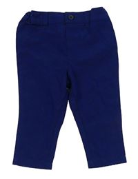 Safírové chino slavnostní kalhoty PRIMARK