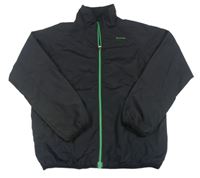 Černá šusťáková funkční sportovní bunda SOC