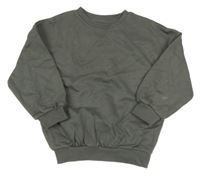 Tmavošedá oversize mikina George