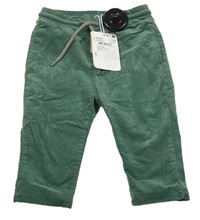 Nové - šalvějové manšestrové podšité kalhoty mayoral