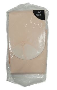 Nové - světlerůžové silonky 