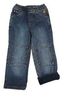 Tmavomodré podšité rifle Jako-o