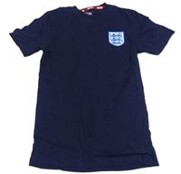 Tmavomodré tričko s erbem - England