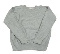 Šedý lehký svetr OVS