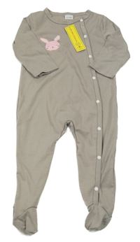 Nové - hnědý overal s králíkem shein