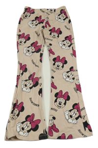 Béžové flare legíny s Minnie C&A