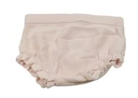 Světlerůžové pletené kraťasy Nutmeg