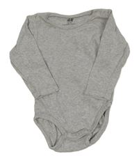 Šedé melírované body H&M