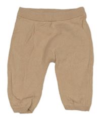 Pudrové pletené tepláky H&M