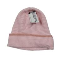 Nové - Světlerůžová čepice 