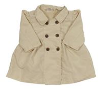 Béžový šusťákový jarní kabát Ergee