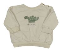 Béžová mikina s dinem Matalan