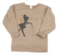 Světlerůžová mikina se Zvonilkou George