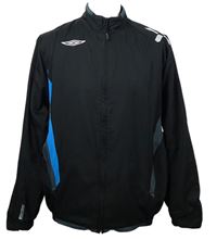 Pánská černá šusťáková sportovní bunda Umbro 