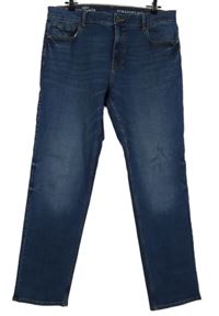 Pánské tmavomodré straight rifle Next vel. 36L