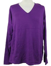 Dámský fialový lehký svetr Street One 