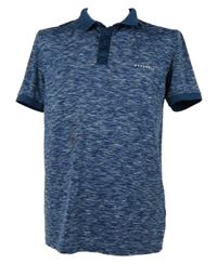 Pánské modré melírované sportovní funkční tričko McKenzie 