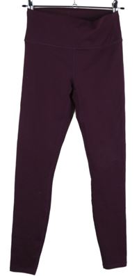 Dámské purpurové sportovní funkční legíny Fabletics 