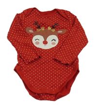 Červené puntíkaté body se sobem C&A