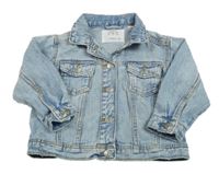 Světlemodrá riflová bunda Zara