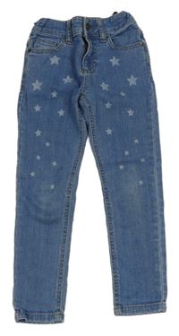 Modré slim rifle s hvězdami M&S