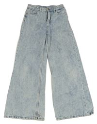 Světlemodré wide leg rifle Y.F.K.