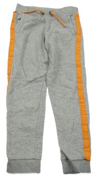 Šedé tepláky s pruhem S. Oliver