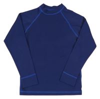 Tmavomodré funkční triko 