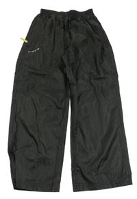 Černé šusťákové nepromokavé kalhoty Gelert