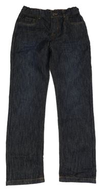 Tmavomodré melírované straight rifle Denim Co.