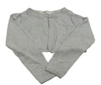 Stříbrné svetrové bolerko H&M