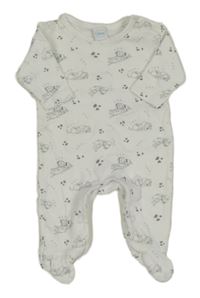 Bílý overal s dalmatiny Disney 