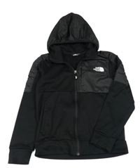 Černo-antracitová bundomikina s kapucí The North Face