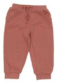 Starorůžové tepláky Matalan