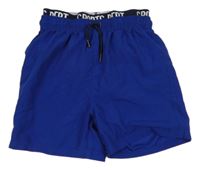 Kobaltově modré plážové kraťasy Yigga