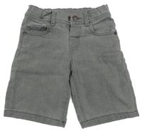 Šedé riflové kraťasy C&A