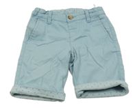 Světlemodré plátěné chino kraťasy LC Waikiki 