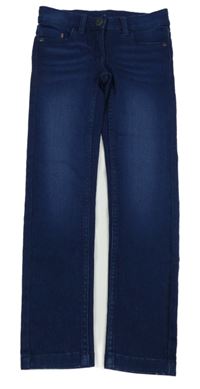 Tmavomodré skinny rifle alive